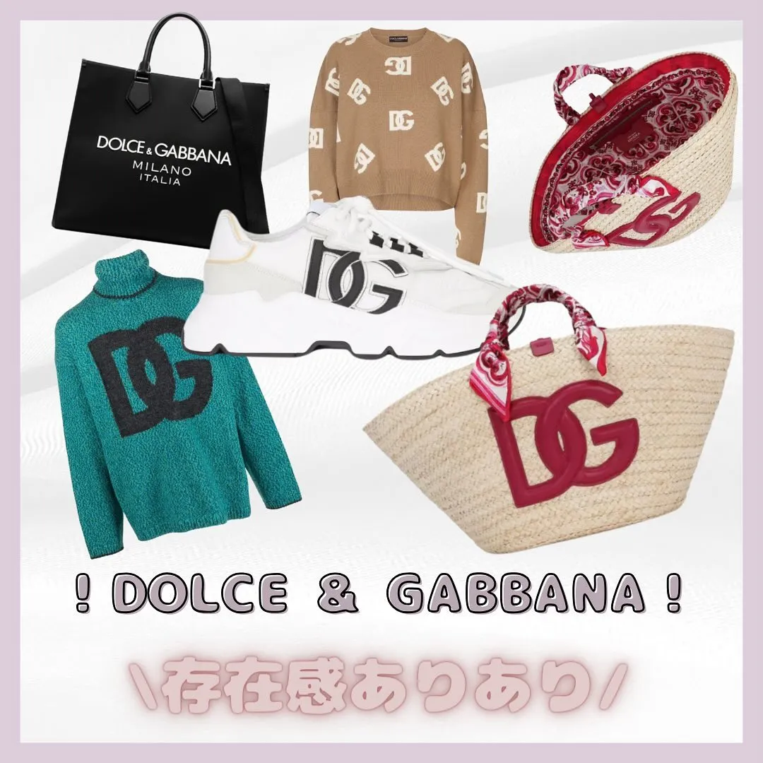 ☺︎存在感あり！DOLCE & GABBANA☺︎